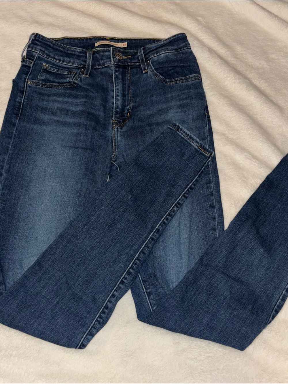 Levi Strauss & Co. High Rise Skinny Jeans